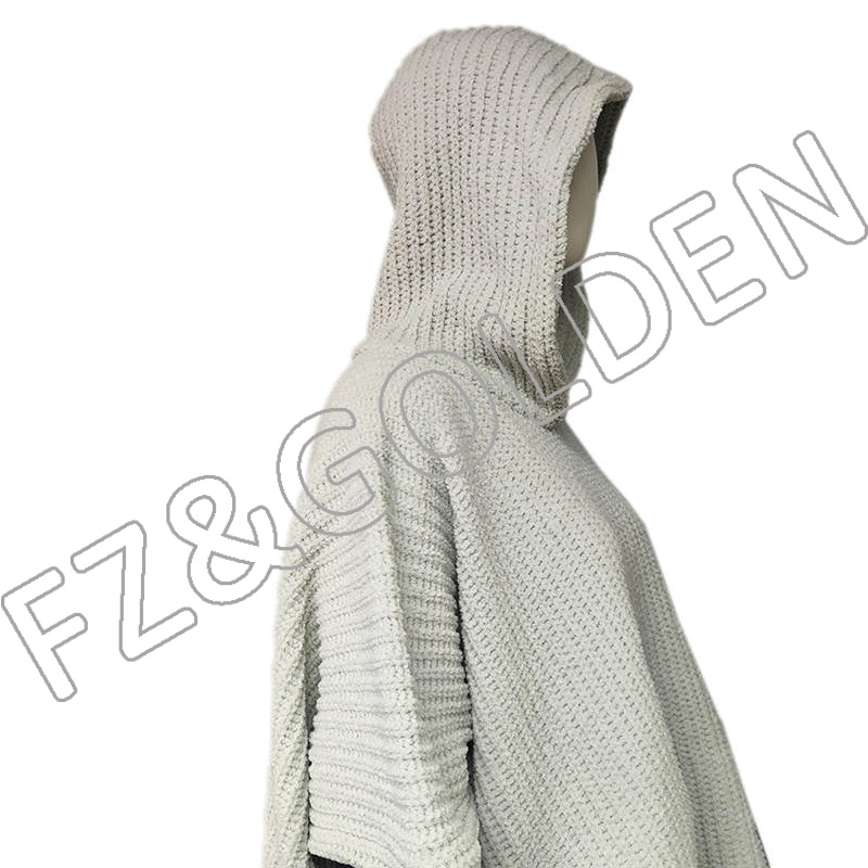 High-Quality Knit Blanket Supplier -
Winter Wearable Quality Oversized Hoodie Blanket - FUZHI