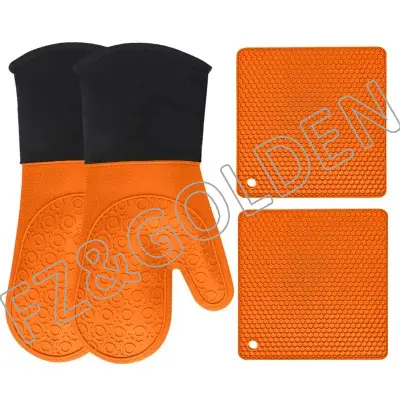 China Kitchen Apron Manufacturers –
Silicone Kitchen Oven Mitts and Pot Holder – FUZHI