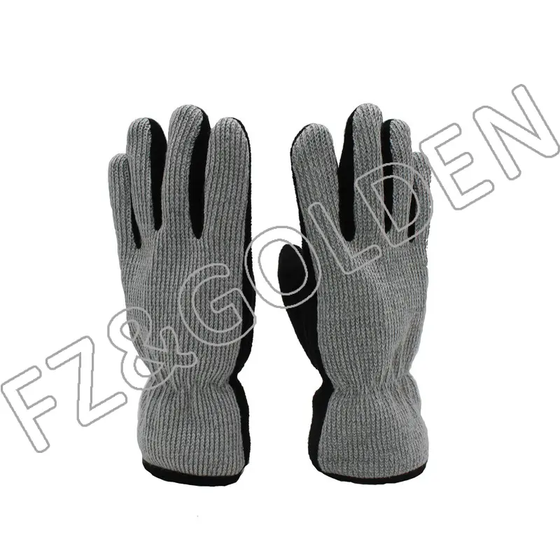 Export Ski Glove –
Reflective Knitted Adult Glove – FUZHI