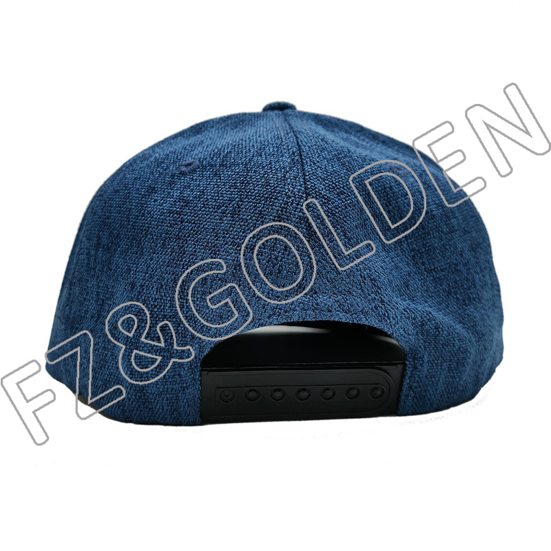 Best-Selling Wool Baseball Cap -
5 Panel Embroidery Logo Snapback Cap - FUZHI
