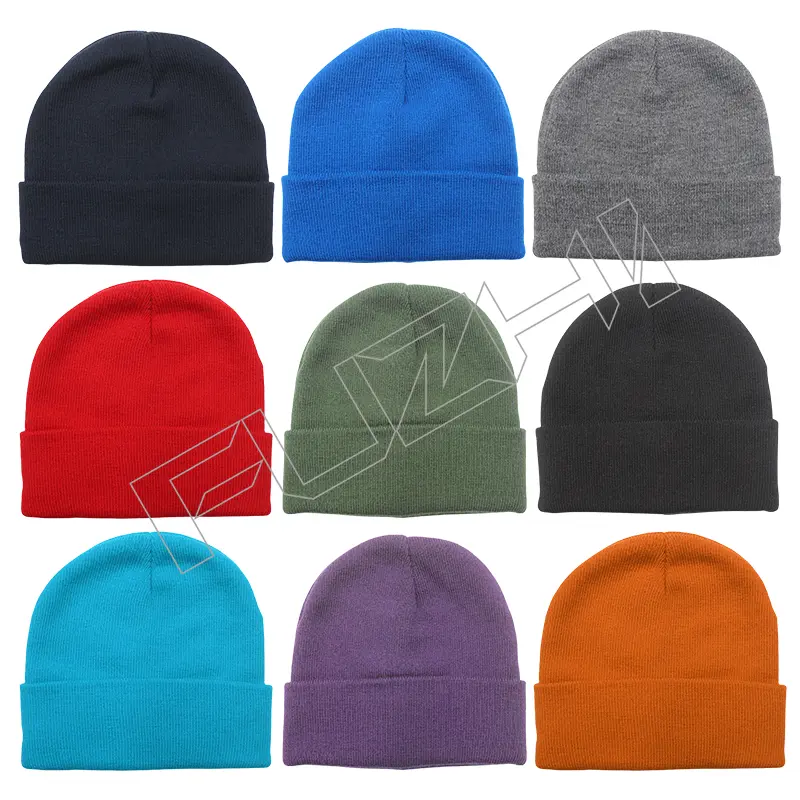 FZSC-3021 Customized men and women’s winter warm knitted beanie scarf glove set outdoor weatherproof acrylic knitted beanie scarf glove