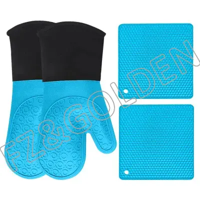 China Kitchen Apron Manufacturers –
Silicone Kitchen Oven Mitts and Pot Holder – FUZHI