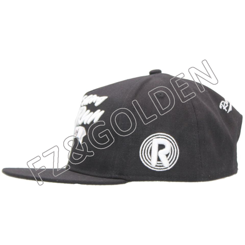 OEM/ODM Vintage Cap Factory -
Custom Logo Snapback Sports Cap - FUZHI