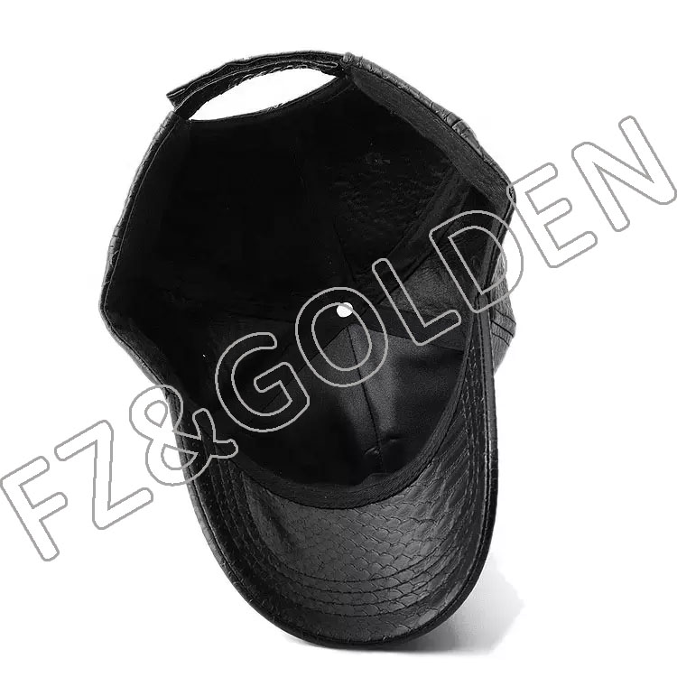 OEM/ODM Camo Cap Supplier -
New Arrival snakeskin baseball cap hat - FUZHI