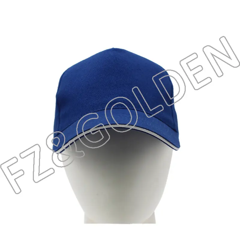 High-Quality Military Cap –
5 panel 100% Cotton Twill Baseball Cap With Sandwich Brim – FUZHI