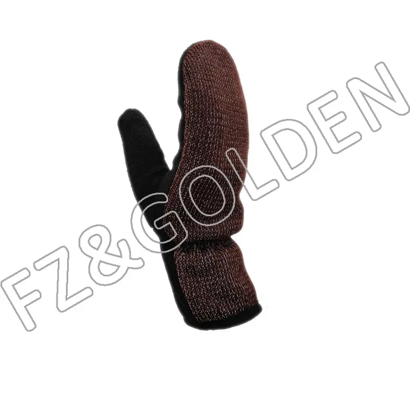 OEM/ODM Ski Glove –
Reflective Knitted Adult Mitten – FUZHI