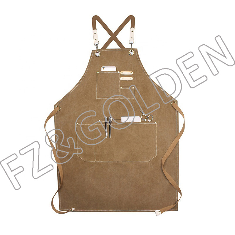 Discount Football Cap Manufacturers -
High Quality Hairdresser Waterproof Salon Apron - FUZHI