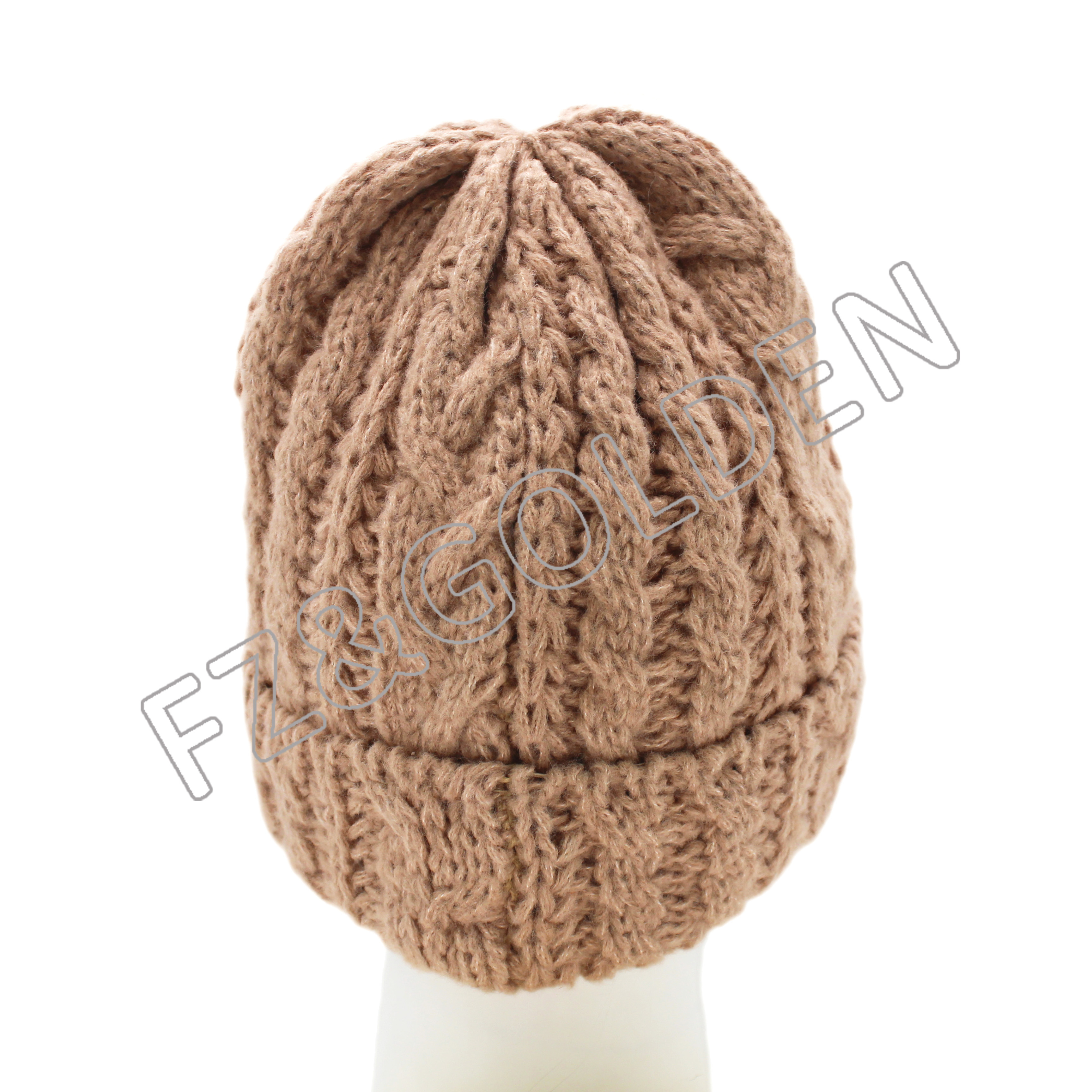 China Beanie Cap Suppliers -
100% Recycled Polyester Knitted Hat - FUZHI