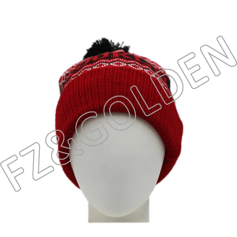 Discount Summer Hat –
Warm Knitted Hat With Pom – FUZHI