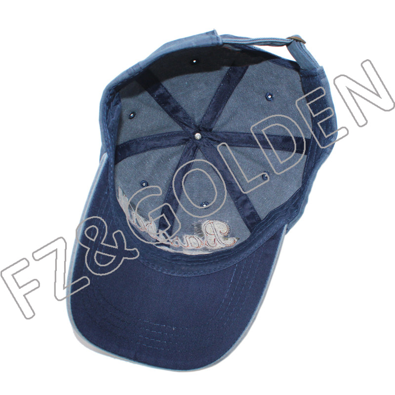Best-Selling Cap Winter -
Towel Embroidery Water Washed Cap Dad Cap - FUZHI