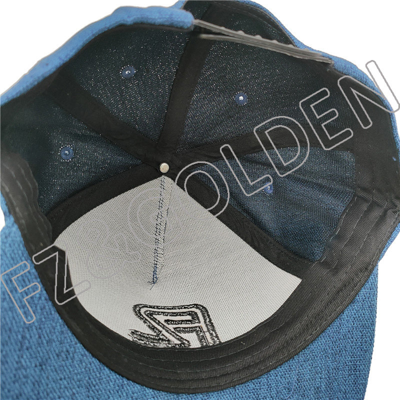 Best-Selling Wool Baseball Cap -
5 Panel Embroidery Logo Snapback Cap - FUZHI