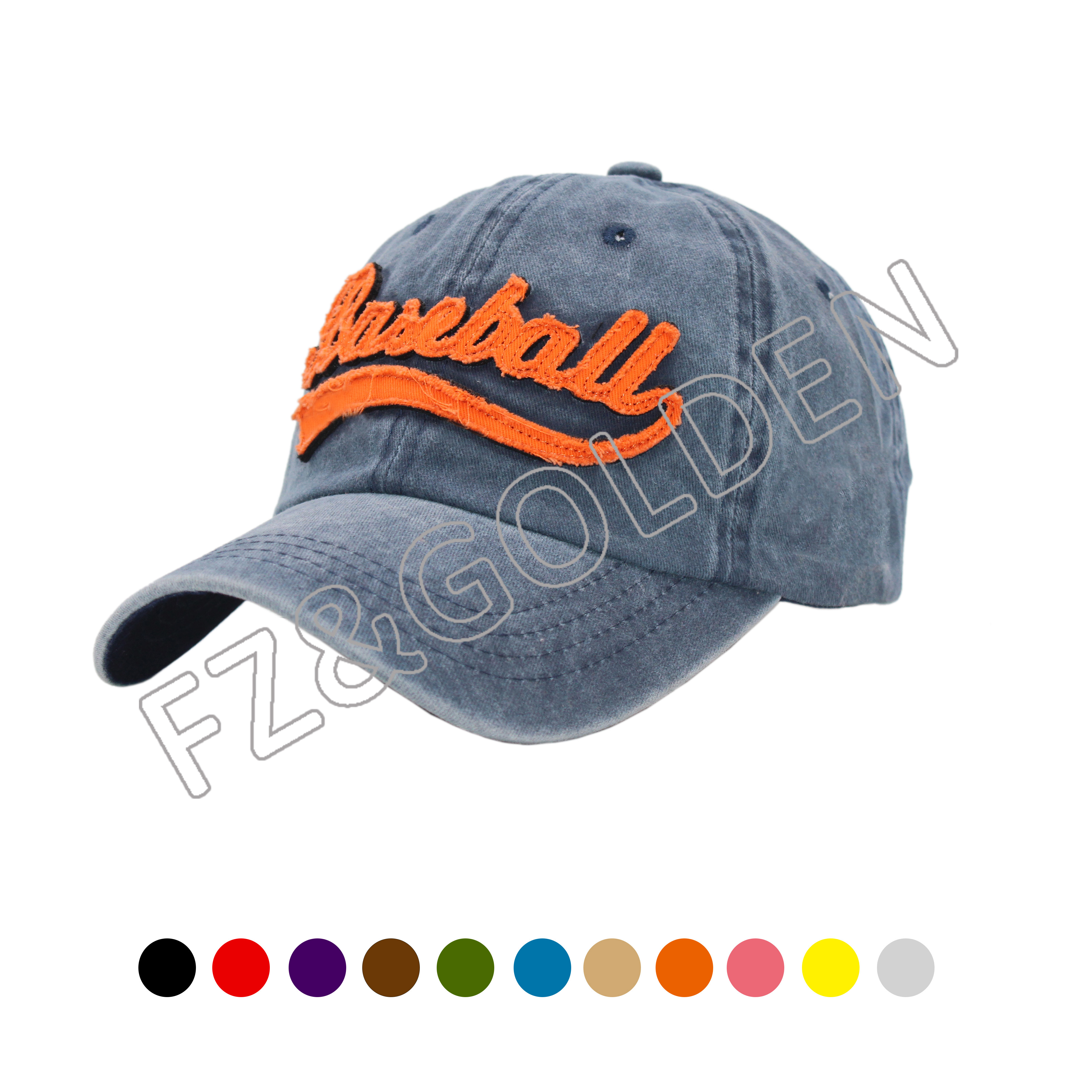 Best-Selling Cap Winter -
Towel Embroidery Water Washed Cap Dad Cap - FUZHI