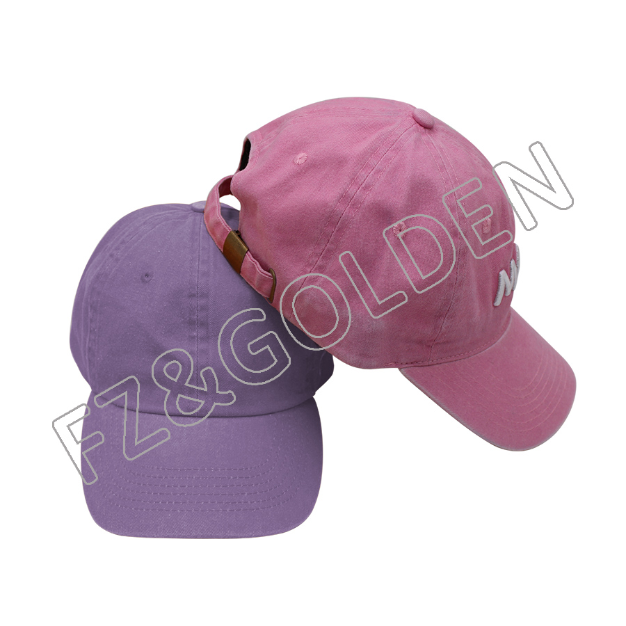 FZBC20250722-5 New arrival custom classic washed distressed dad hats baseball