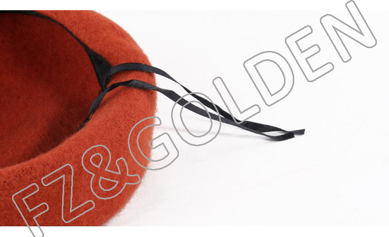 Wholesale Winter Hat Set -
French Wool Solid Color Classic Winter Warm Artist Painter Berets Women Hat - FUZHI