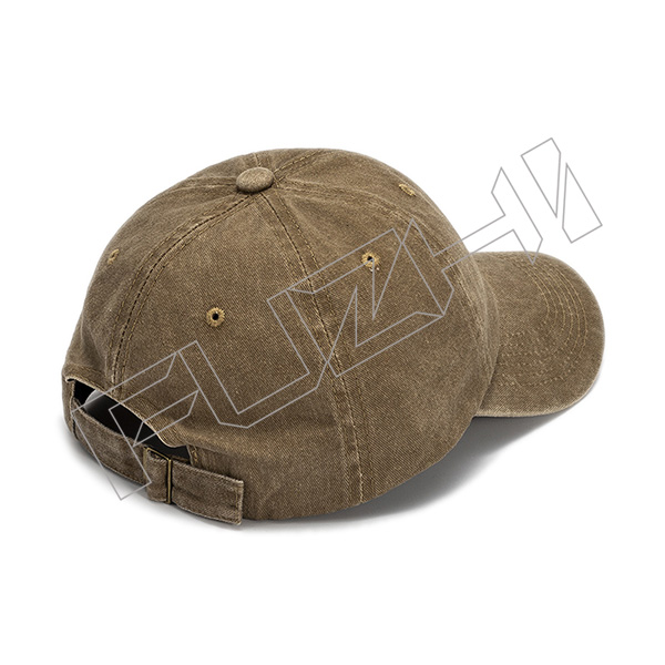 FZBC-5823 Customize high quality 6 panel color washed cotton baseball cap