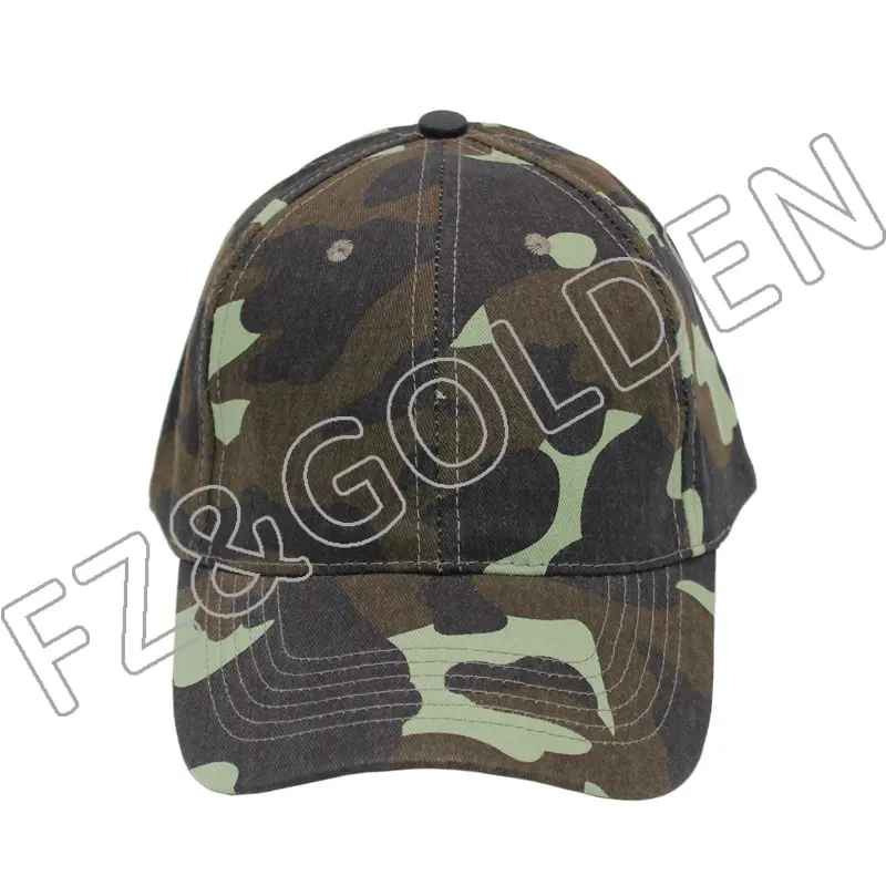 6 Panel Baseball Cap Factory –
Camouflage Military Army Hunting Cap – FUZHI