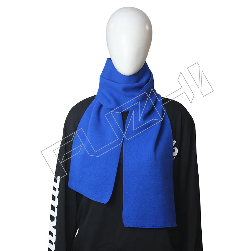 FZSC-3021 Customized men and women’s winter warm knitted beanie scarf glove set outdoor weatherproof acrylic knitted beanie scarf glove