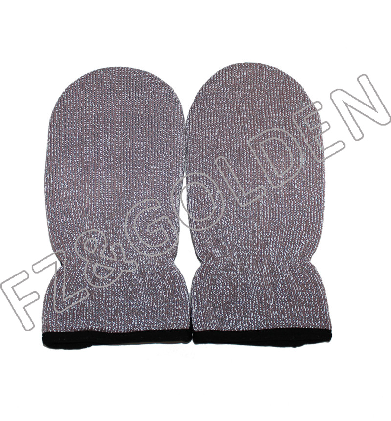 OEM/ODM Glove -
Reflective Knitted Adult Mitten - FUZHI