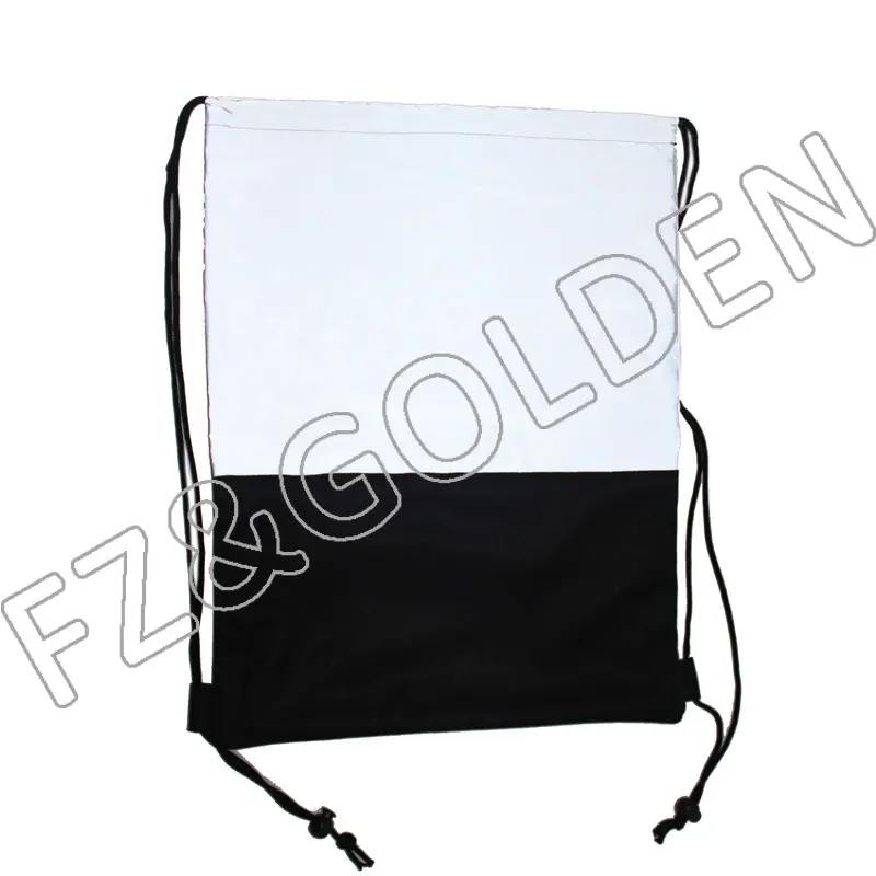 China Reflective Bag Manufacturers –
Reflective Polyester Backpack Drawstring Bag – FUZHI