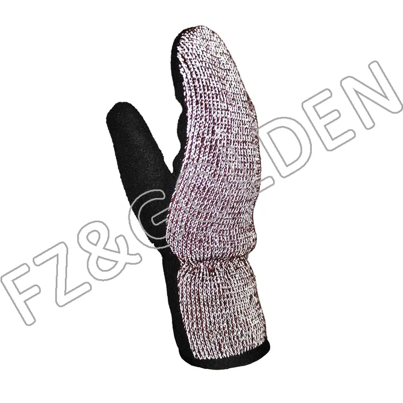 OEM/ODM Ski Glove –
Reflective Knitted Adult Mitten – FUZHI