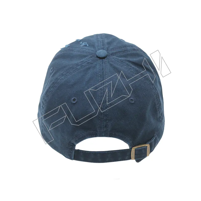 FZBC-6112 New fashion broken washed vintage cap hole washed to make old baseball cap korean version of men and women washed outdoor recreational hole baseball cap