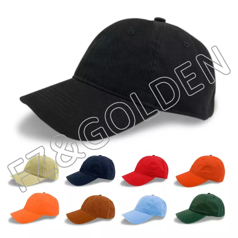 OEM/ODM Racing Cap -
Factory Blank Dad Hats Unisex 100% Cotton Black New Plain 6 Panel Baseball Custom Logo vintage ball cap - FUZHI
