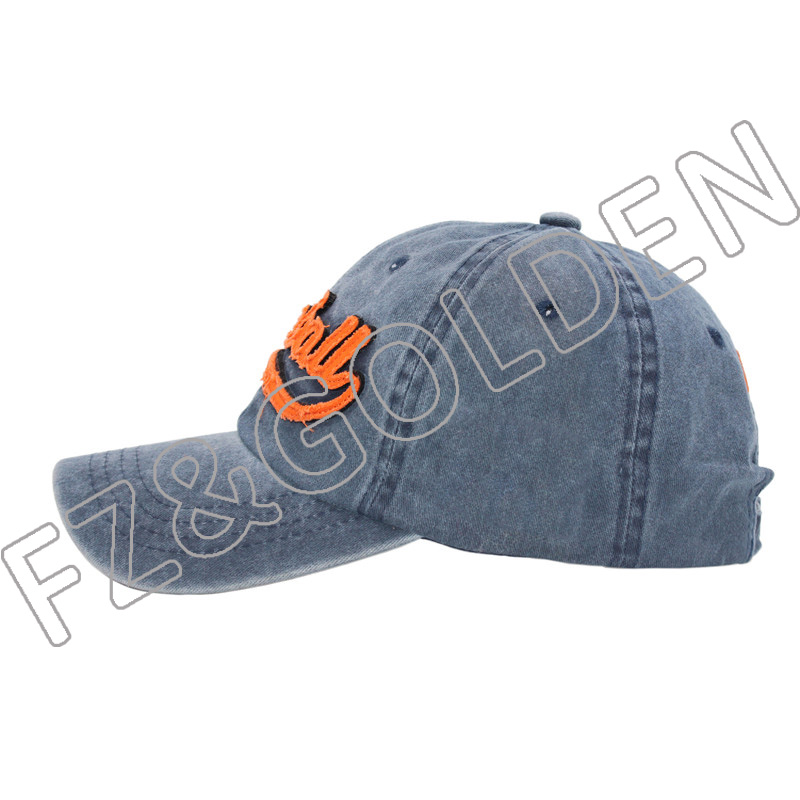 Best-Selling Cap Winter -
Towel Embroidery Water Washed Cap Dad Cap - FUZHI