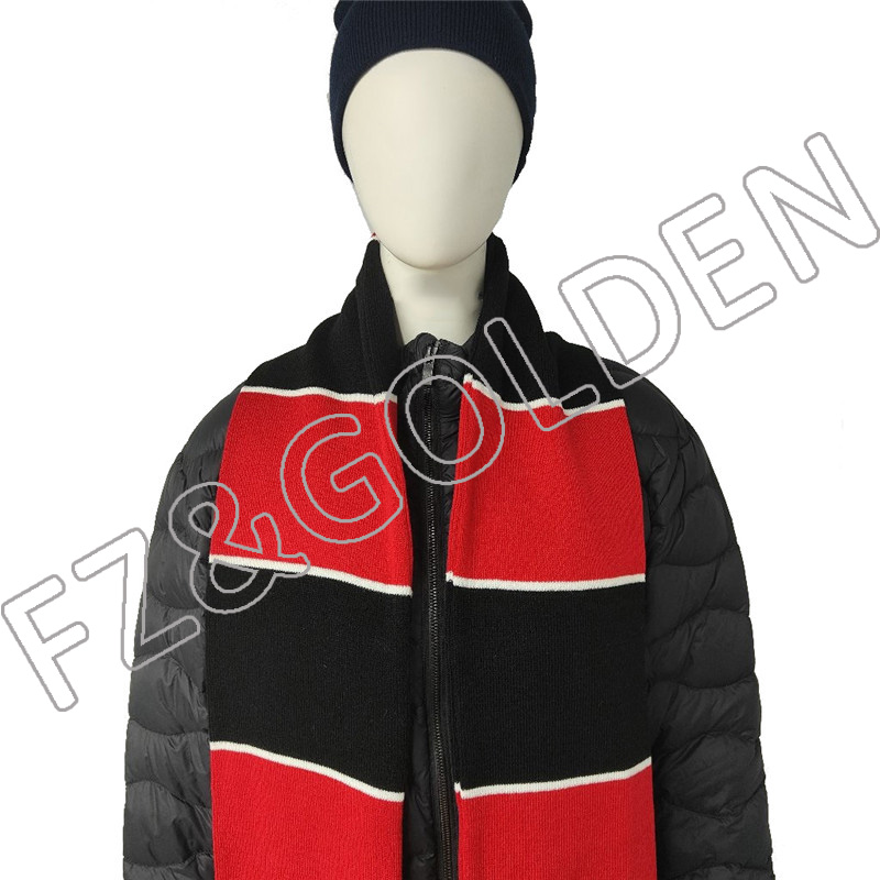 Export Ladies Scarf Supplier -
High Quality Custom Embroidery Knitted Scarf - FUZHI