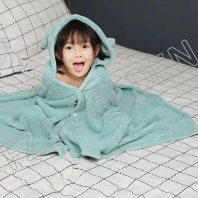 Cheapest Custom Blanket Suppliers –
Sleeping Wearable Kids Hoodie Blanket Set – FUZHI