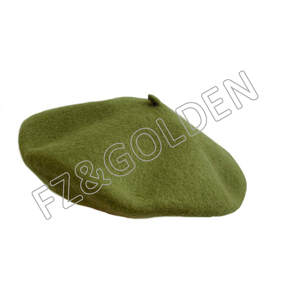 High-Quality Winter Knitted Hats Suppliers -
Wholesale Customized 100% Wool Beret - FUZHI