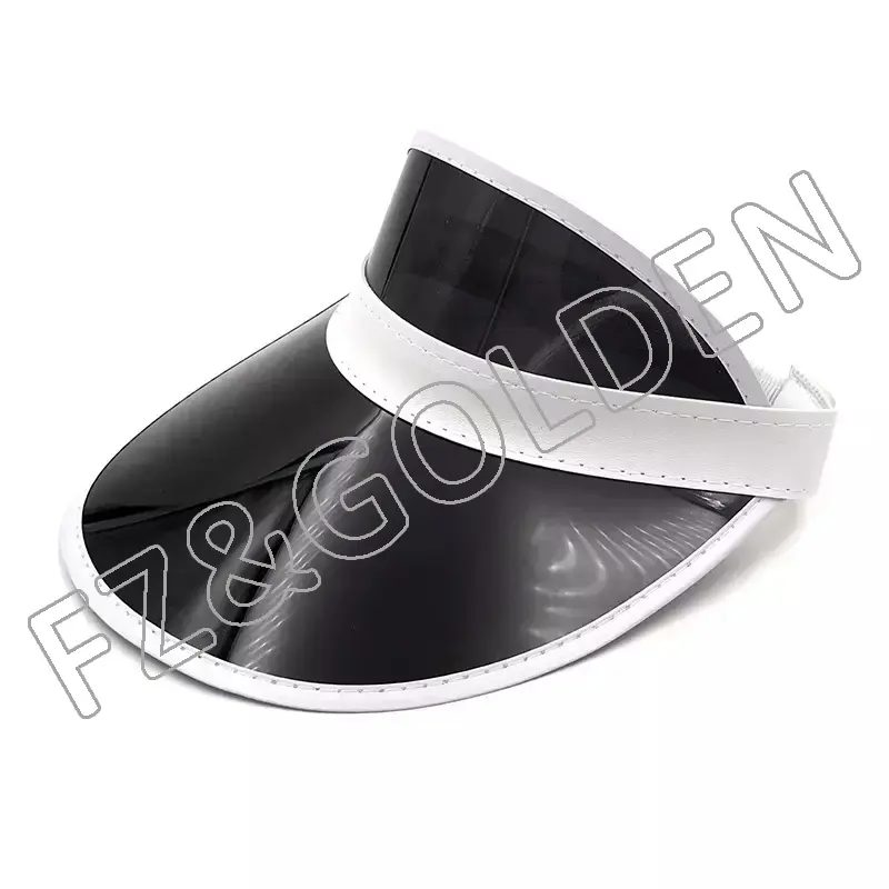 Wholesale Snapback Cap Supplier –
Plastics Clear Sun Visors Hat Cap Headwear Sunhat Golf Tennis Beach Cycle uv protection visor – FUZHI