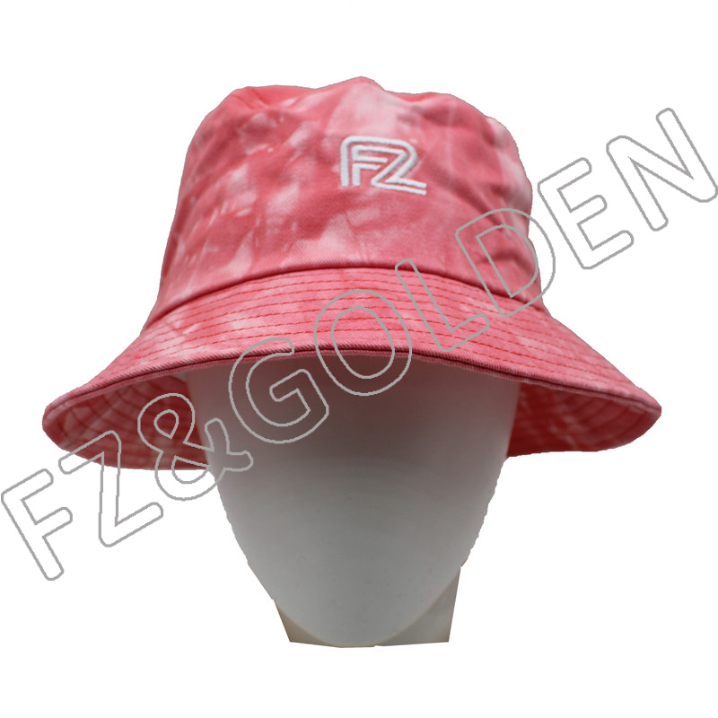 Export Packable Hat Manufacturer -
100% Cotton Tie-dyed Adult Hat - FUZHI