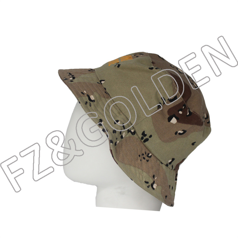 China Hat -
Bulk Custom Logo Fisherman Bucket Hat - FUZHI