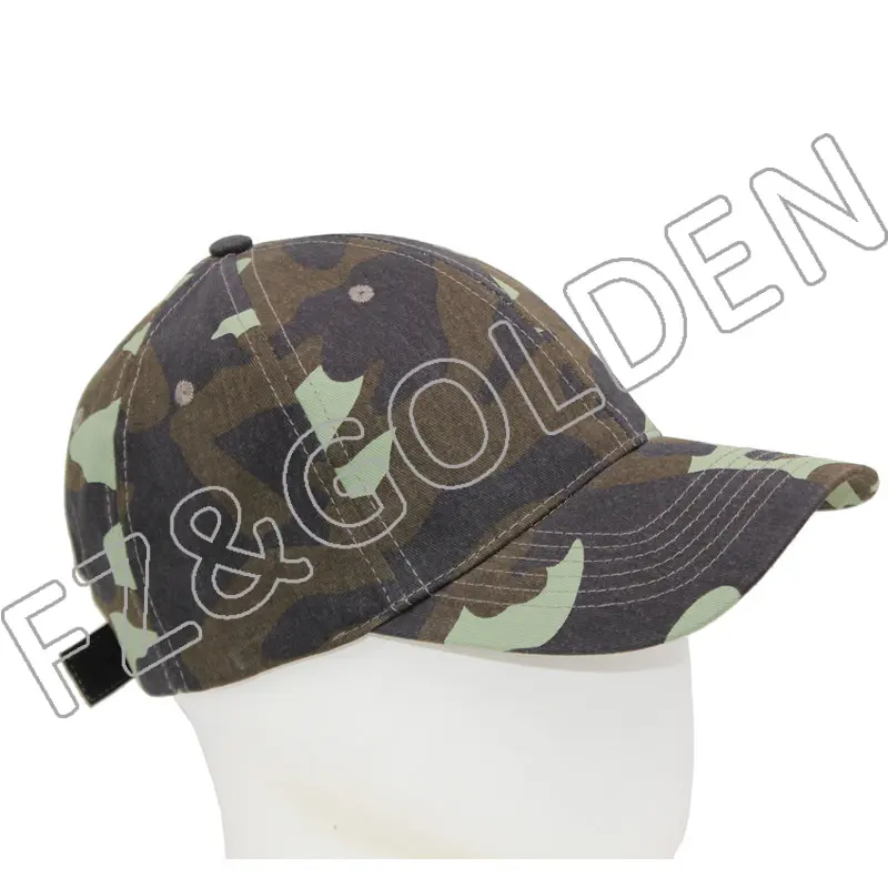 6 Panel Baseball Cap Factory –
Camouflage Military Army Hunting Cap – FUZHI