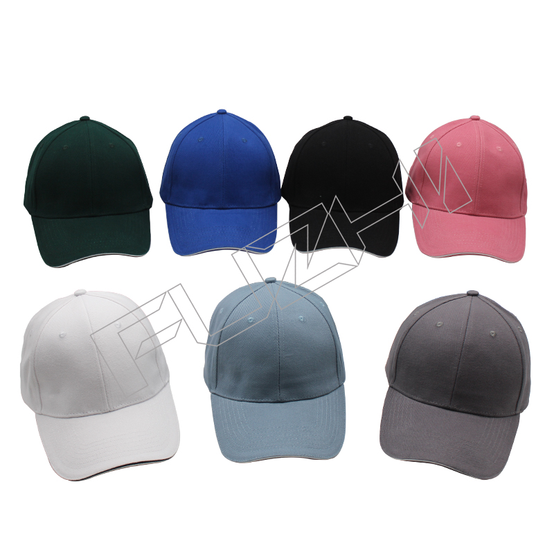 FZBC-5849 Customize high quality color 6 panel cotton baseball cap