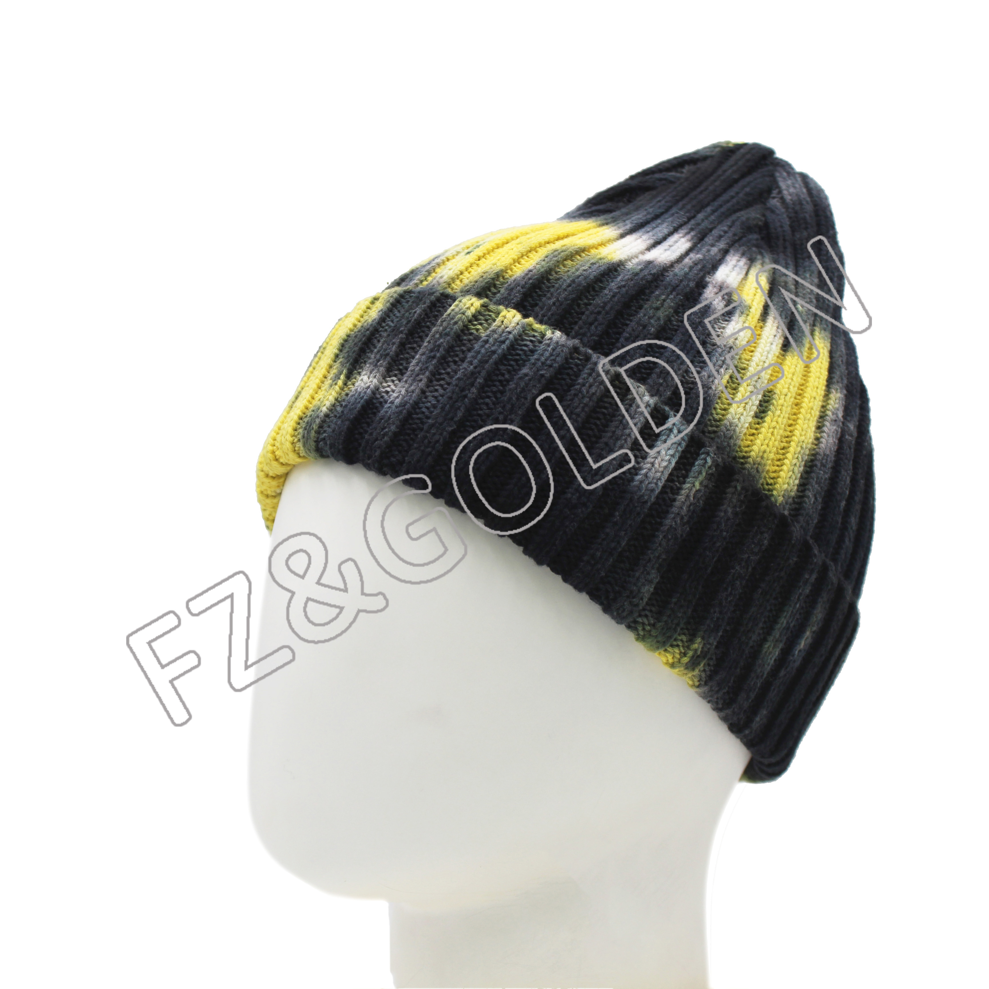 China Bucket Hat –
100% Cotton Tie-dyed Knitted Hat – FUZHI