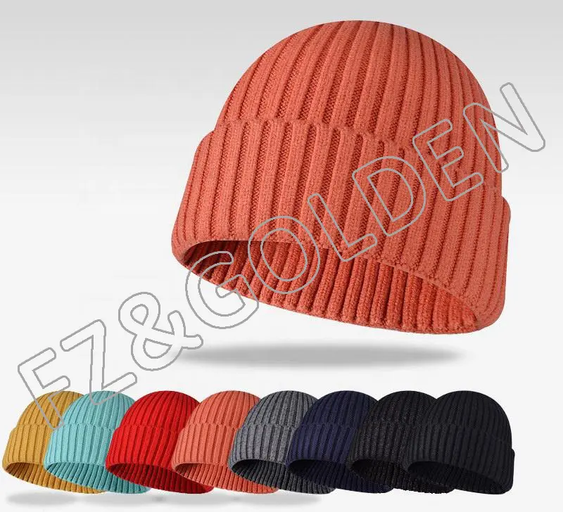 OEM/ODM Merino Wool Beanie Supplier –
High Quality Custom Logo Multicolor Winter Polyester Knitted Beanie Hats – FUZHI