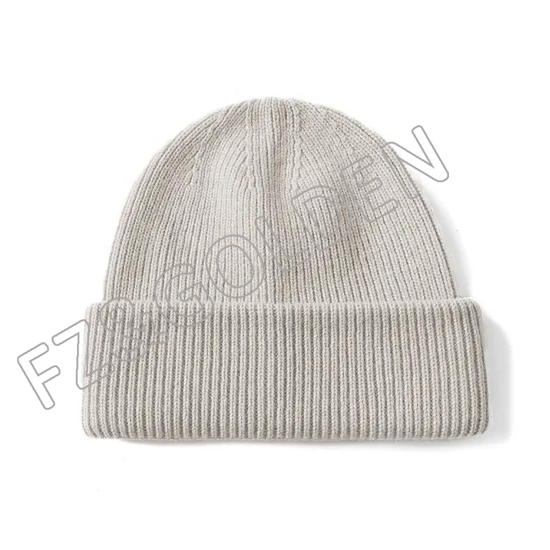 FZBH20250626 wholesale high quality fashion womens hats wool cashmere winter beanie with custom embroidery logo